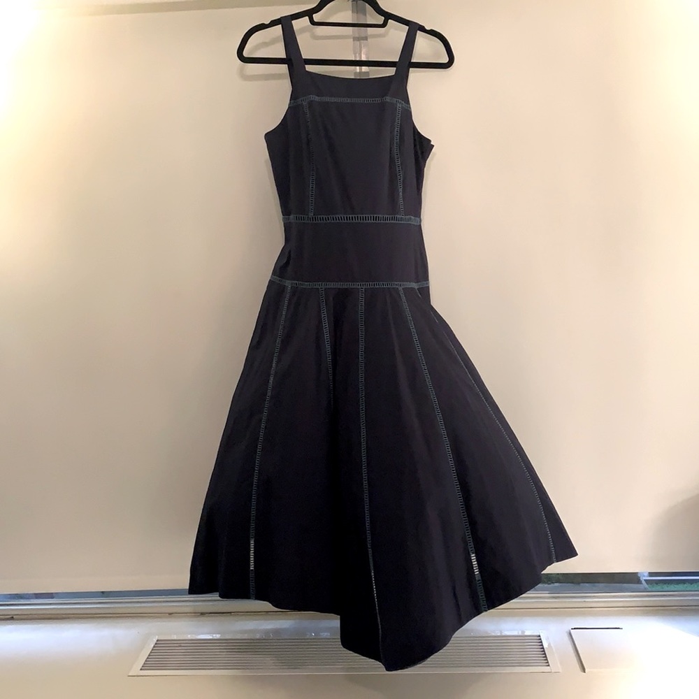 Navy J. Crew Sundress.